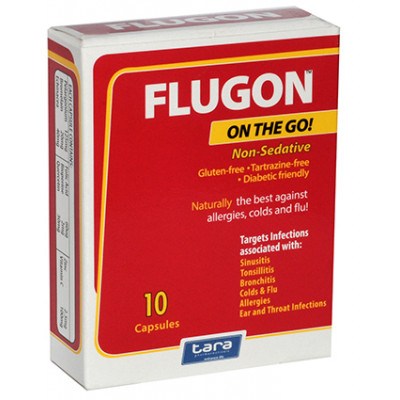 Flugon On The Go Caps 10ea